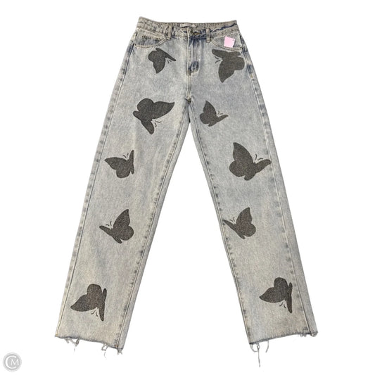 Jeans Straight By Clothes Mentor In Blue Denim, Size: 4