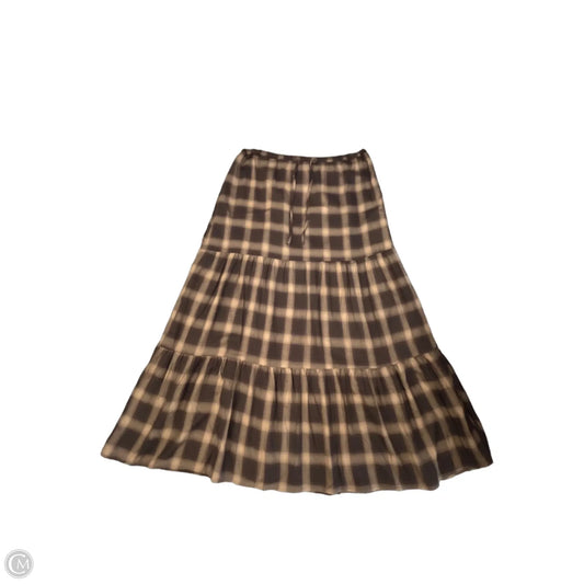 Skirt Maxi By Hyfve In Brown, Size: L