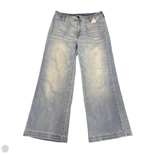 Jeans Wide Leg By Kut In Blue Denim, Size: 4