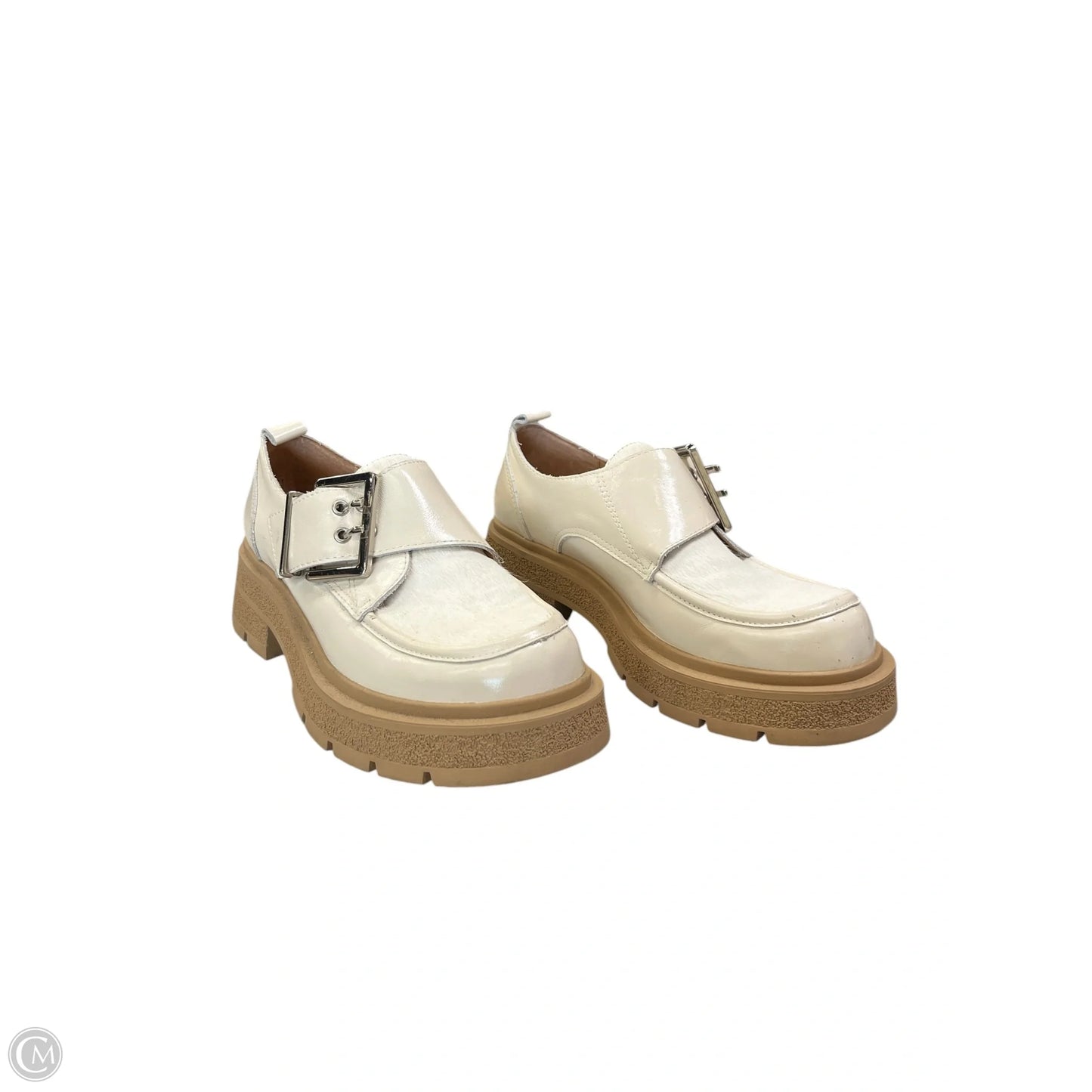 Shoes Heels Platform By Cma In Cream, Size: 8