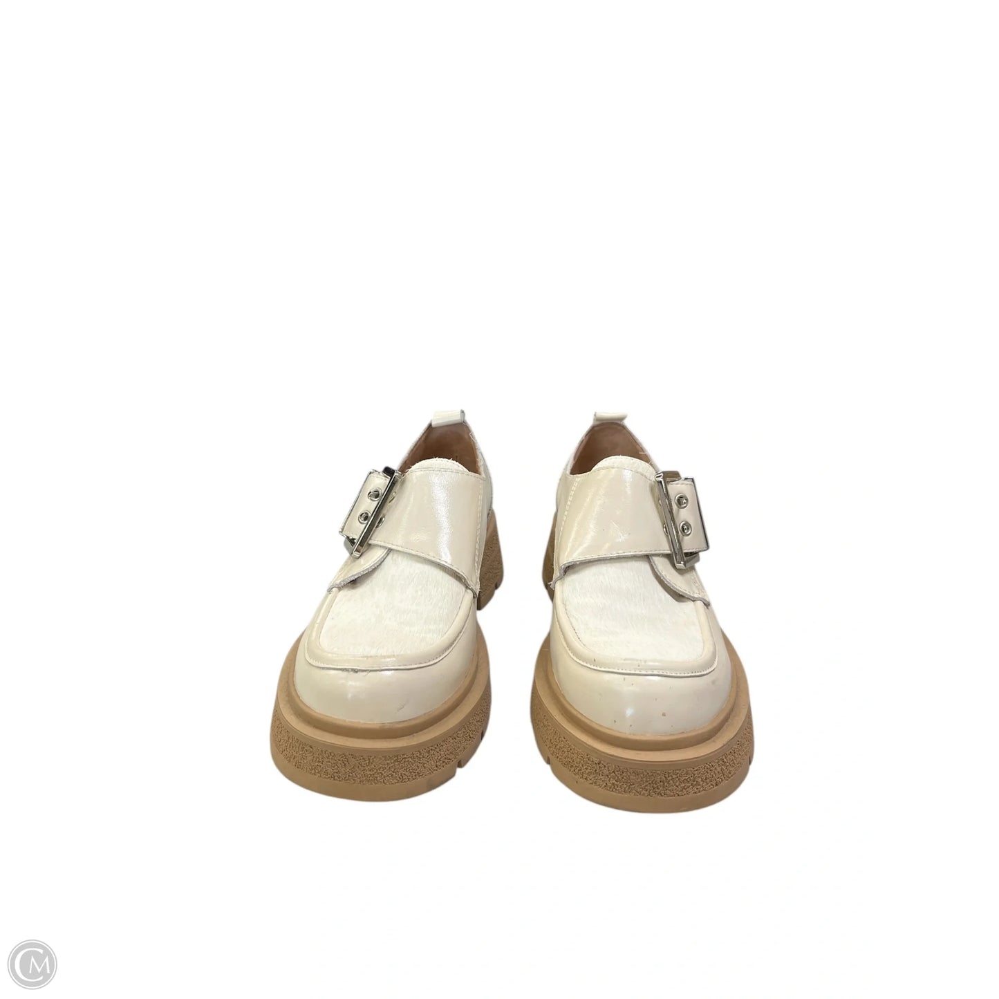 Shoes Heels Platform By Cma In Cream, Size: 8