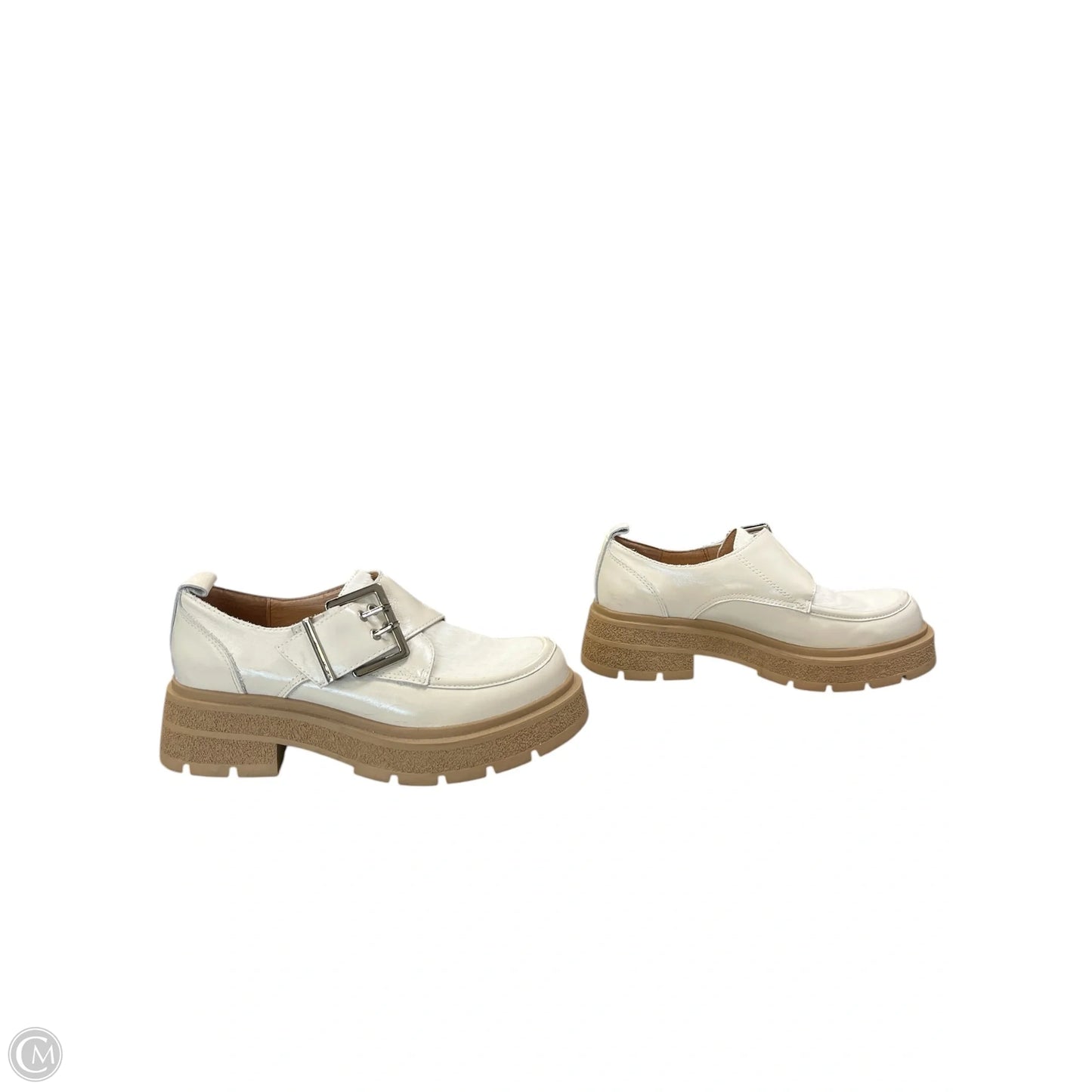 Shoes Heels Platform By Cma In Cream, Size: 8