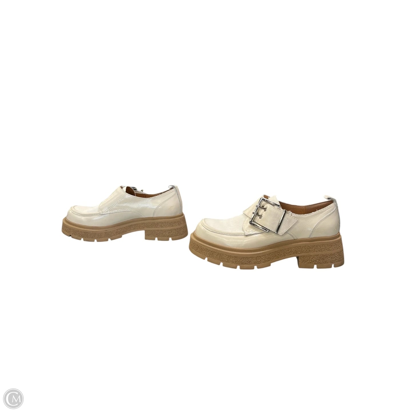 Shoes Heels Platform By Cma In Cream, Size: 8