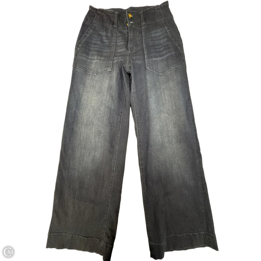 Jeans Wide Leg By Liverpool In Blue Denim, Size: 6