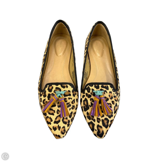 Shoes Flats By Hush Puppies In Animal Print, Size: 10