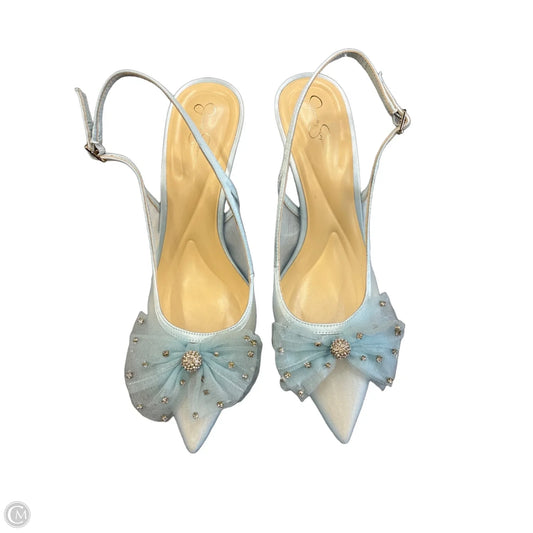 Shoes Heels Stiletto By Jessica Simpson In Blue, Size: 11