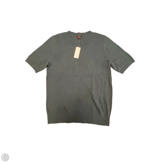 Sweater Short Sleeve By Ann Taylor In Teal, Size: M