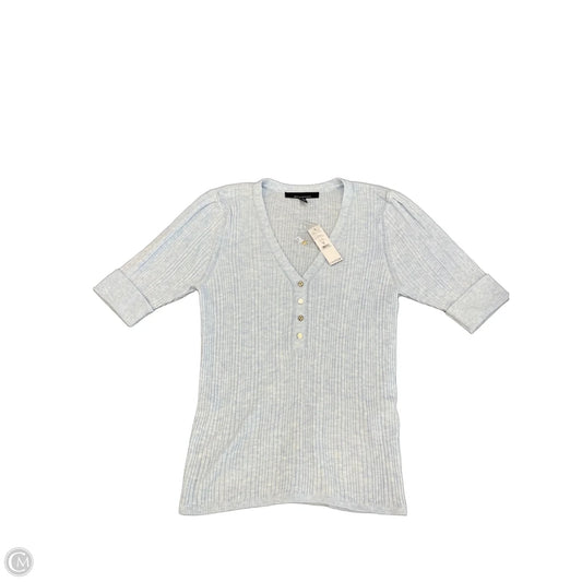 Top Short Sleeve By White House Black Market In Blue, Size: M