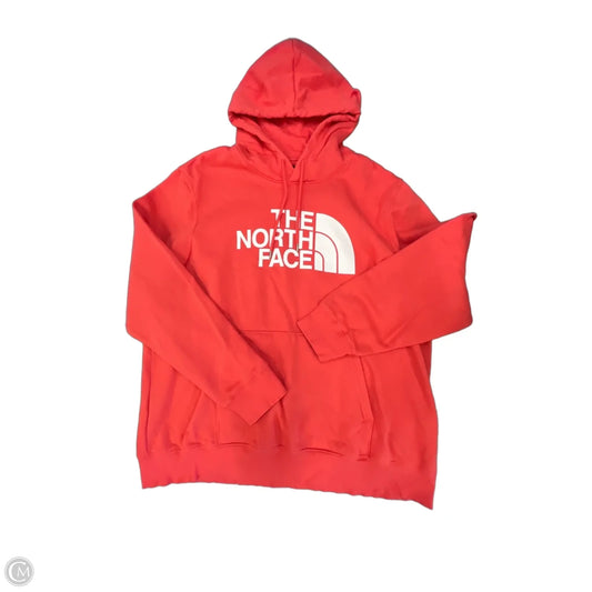 Sweatshirt Hoodie By The North Face In Red, Size: Xxl