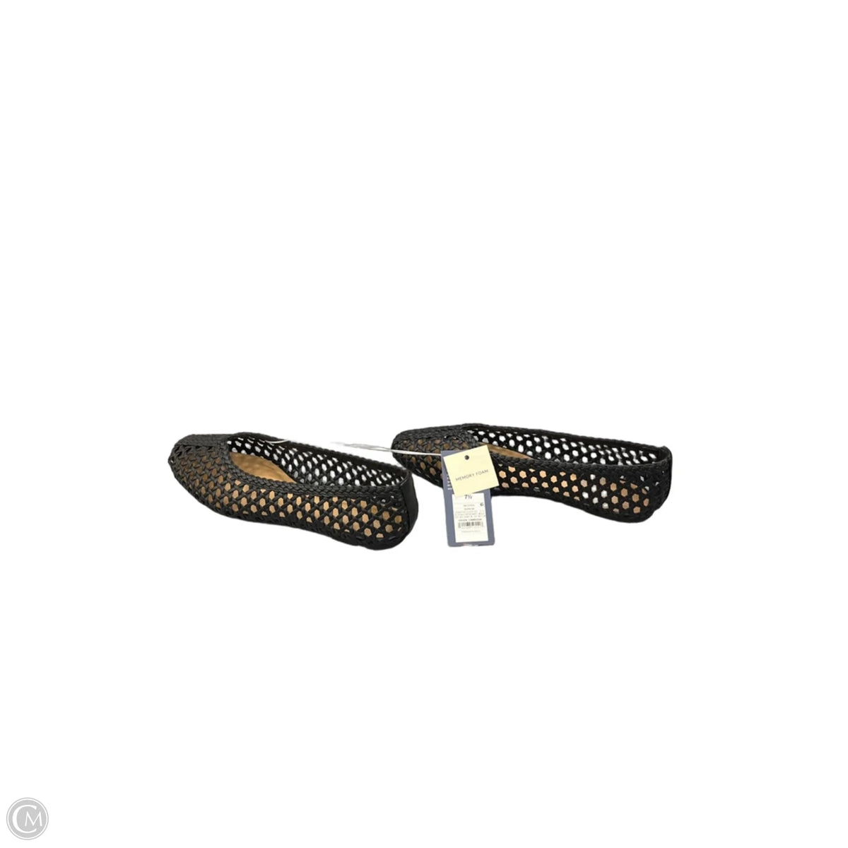Shoes Flats By Universal Thread In Black, Size: 7.5