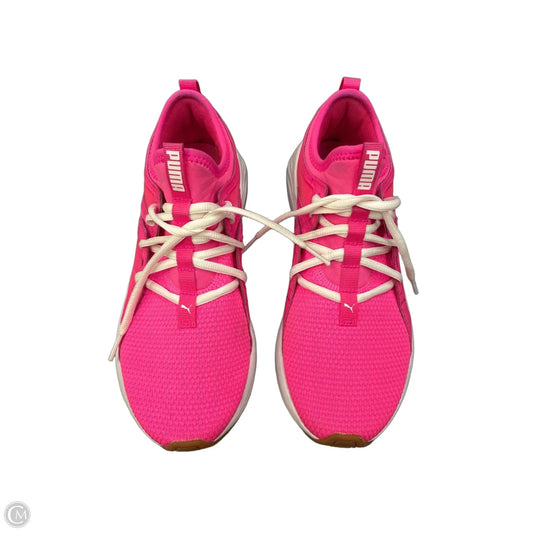 Shoes Athletic By Puma In Pink, Size: 8
