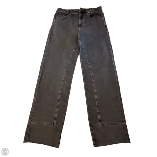 Jeans Straight By We The Free In Black Denim, Size: 6