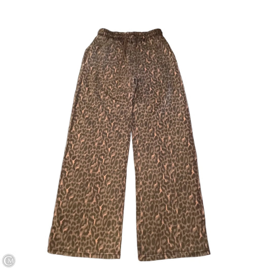 Pants Lounge By Gilded Intent In Animal Print, Size: S