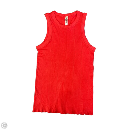 Top Sleeveless By Free People In Red, Size: M