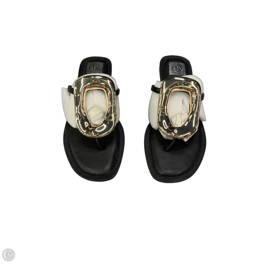 Sandals Flip Flops By Dolce Vita In Black, Size: 9
