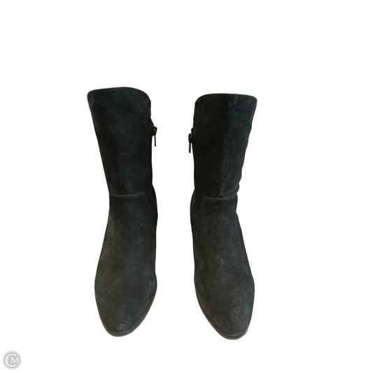 Boots Ankle Heels By Cma In Black, Size: 7.5