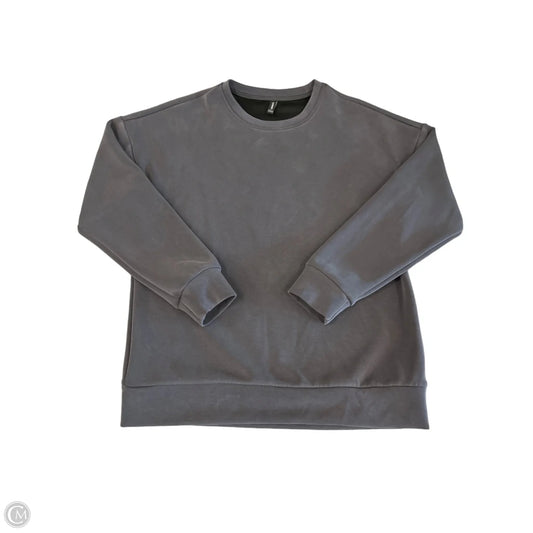 Sweatshirt Crewneck By Cmc In Grey, Size: S