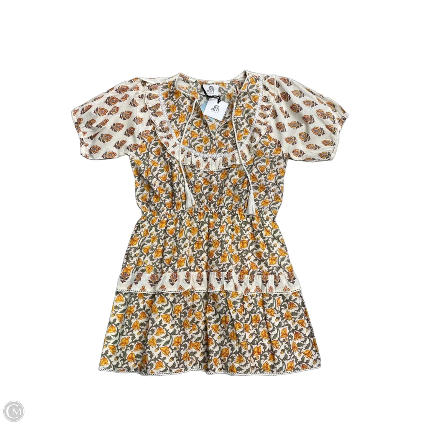 Dress Casual Short By Cmc In Floral Print, Size: M