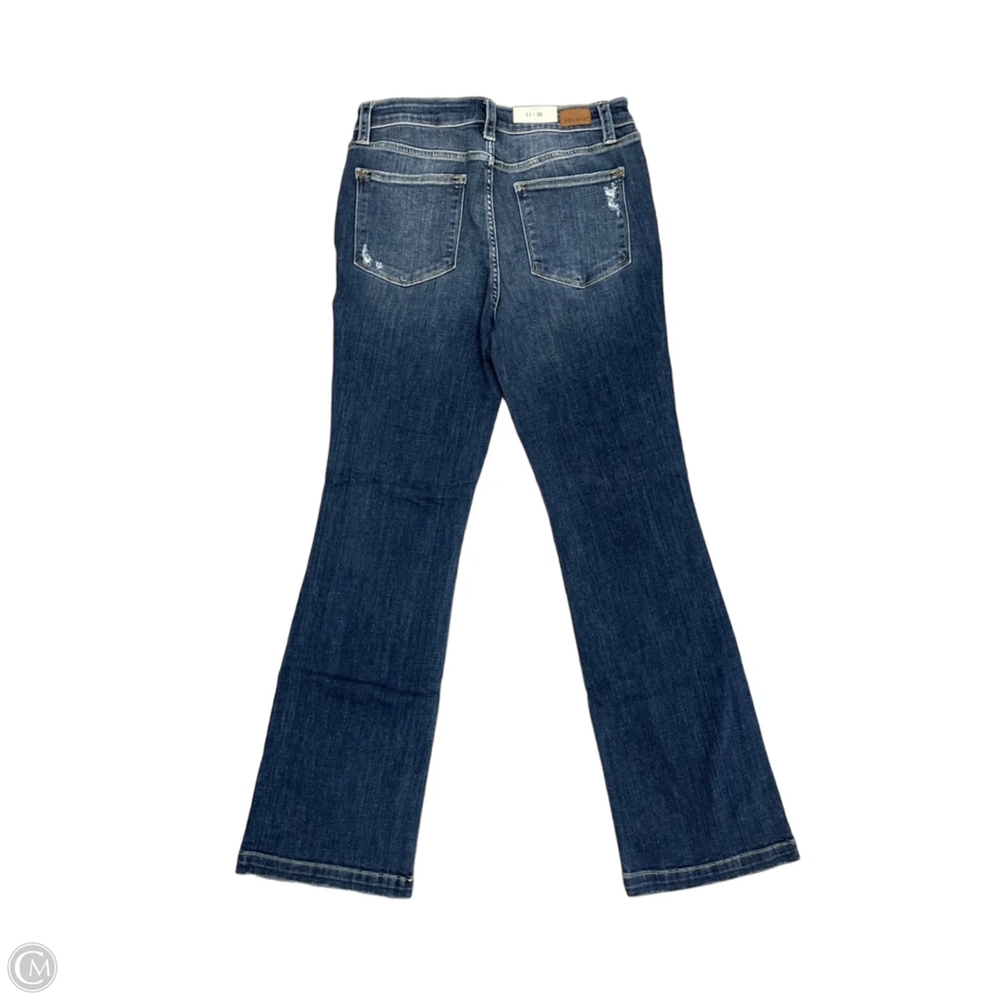 Jeans Boot Cut By Judy Blue In Blue Denim, Size: 10