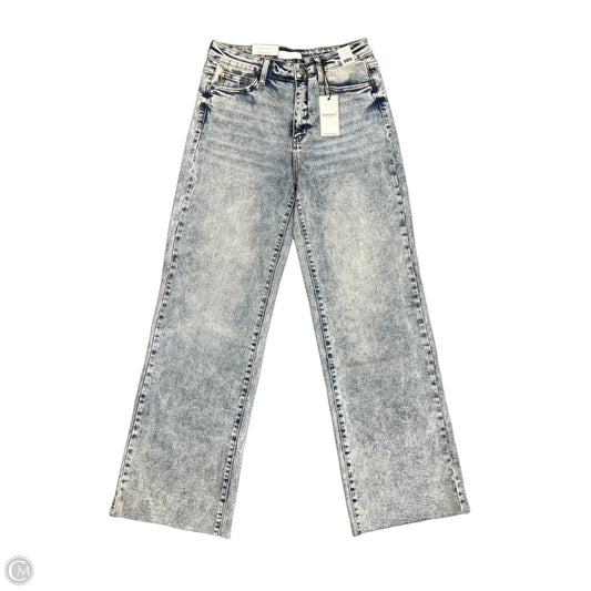 Jeans Wide Leg By Judy Blue In Blue Denim, Size: 10
