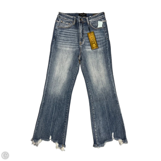 Jeans Straight By Risen In Blue Denim, Size: 10