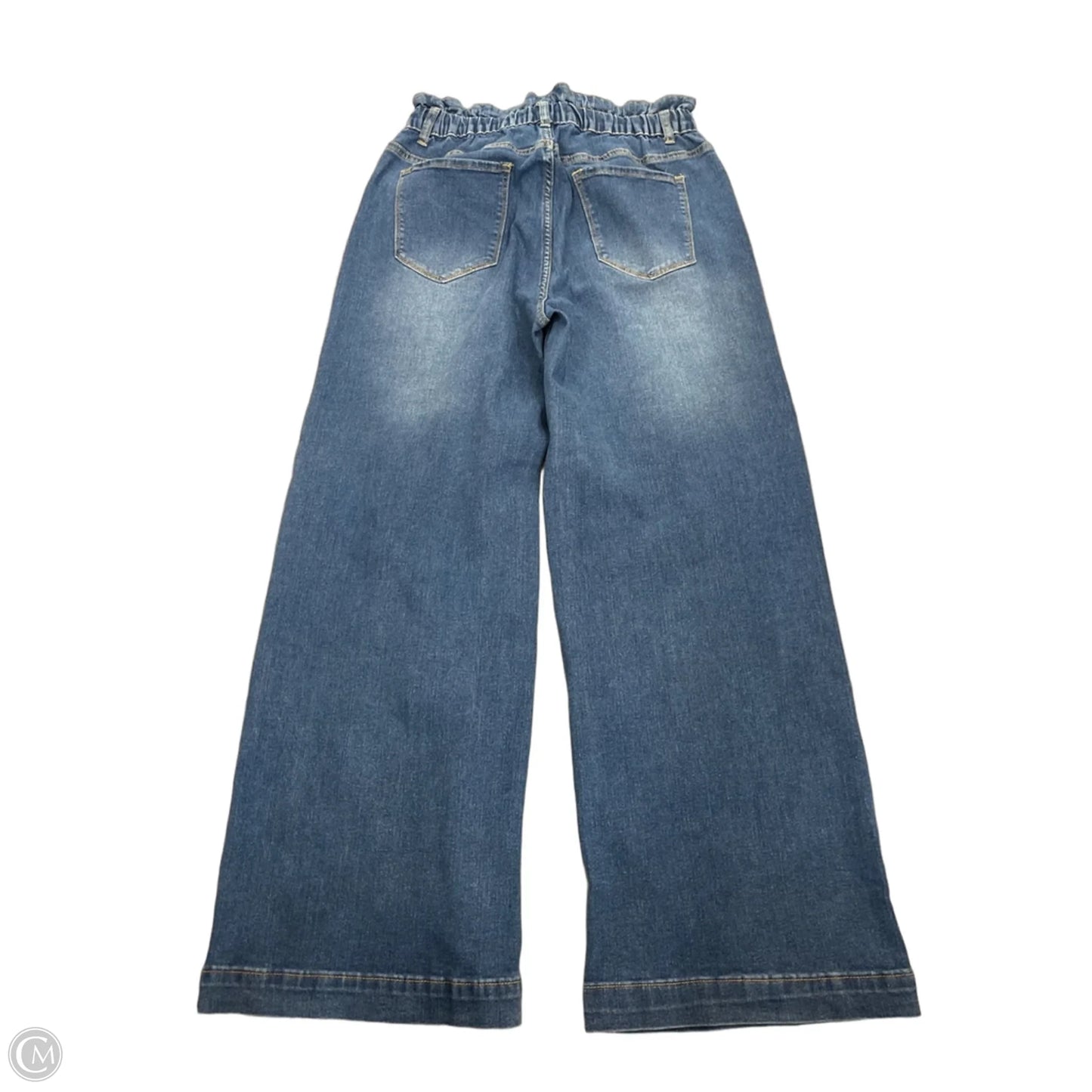 Jeans Flared By Clothes Mentor In Blue Denim, Size: M