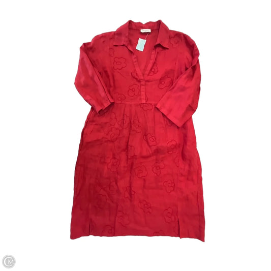 Dress Casual Short By Cma In Red, Size: M