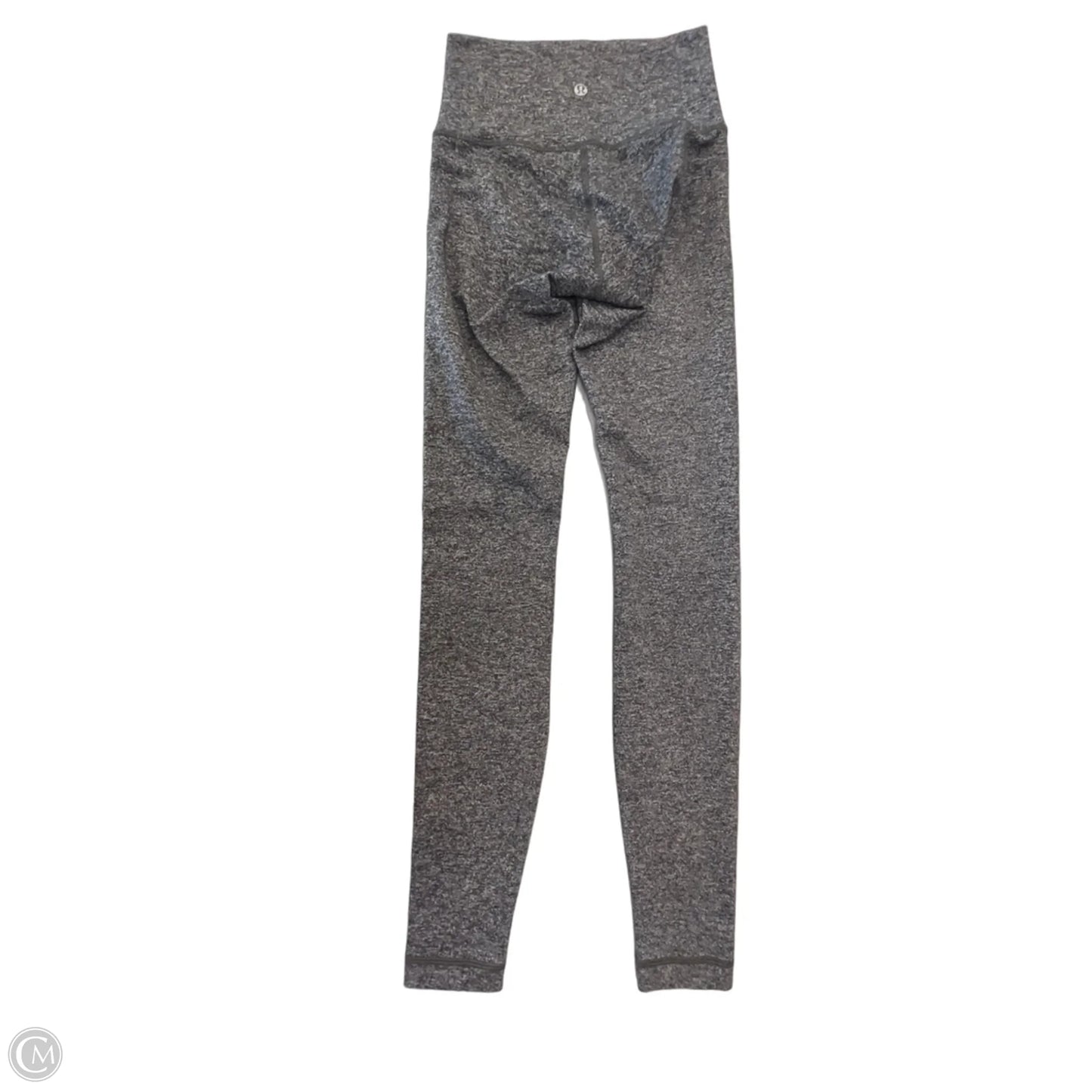 Athletic Leggings By Lululemon In Grey, Size: Xs