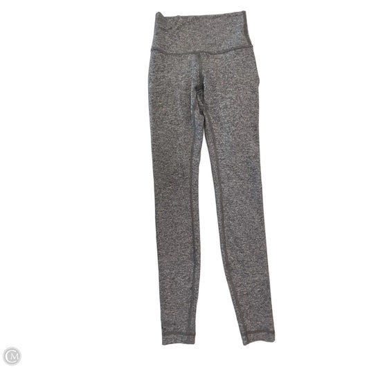 Athletic Leggings By Lululemon In Grey, Size: S