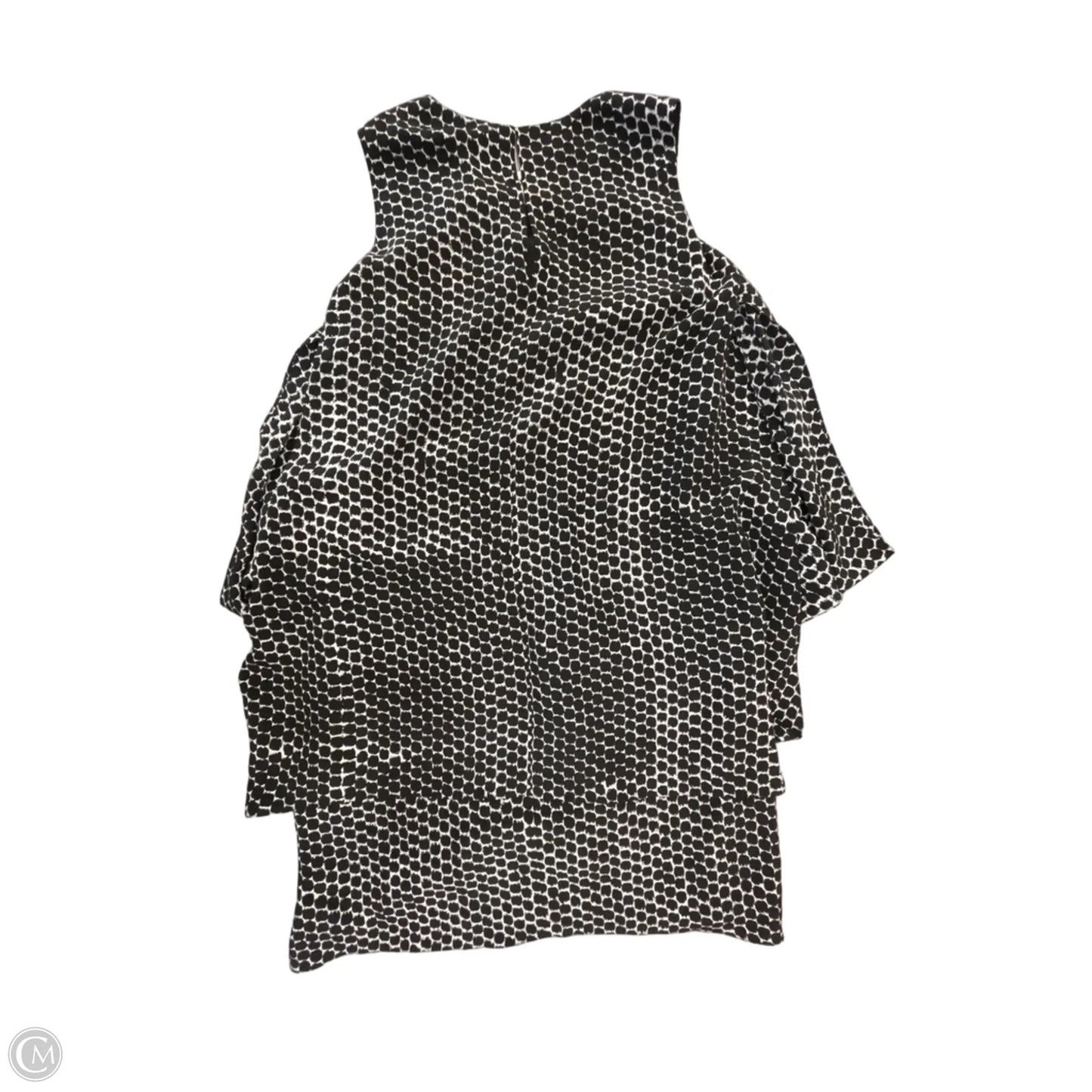 Dress Casual Short By Cma In Black & White, Size: M