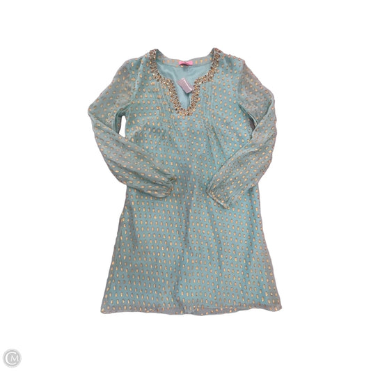 Dress Designer By Lilly Pulitzer In Teal, Size: Xs