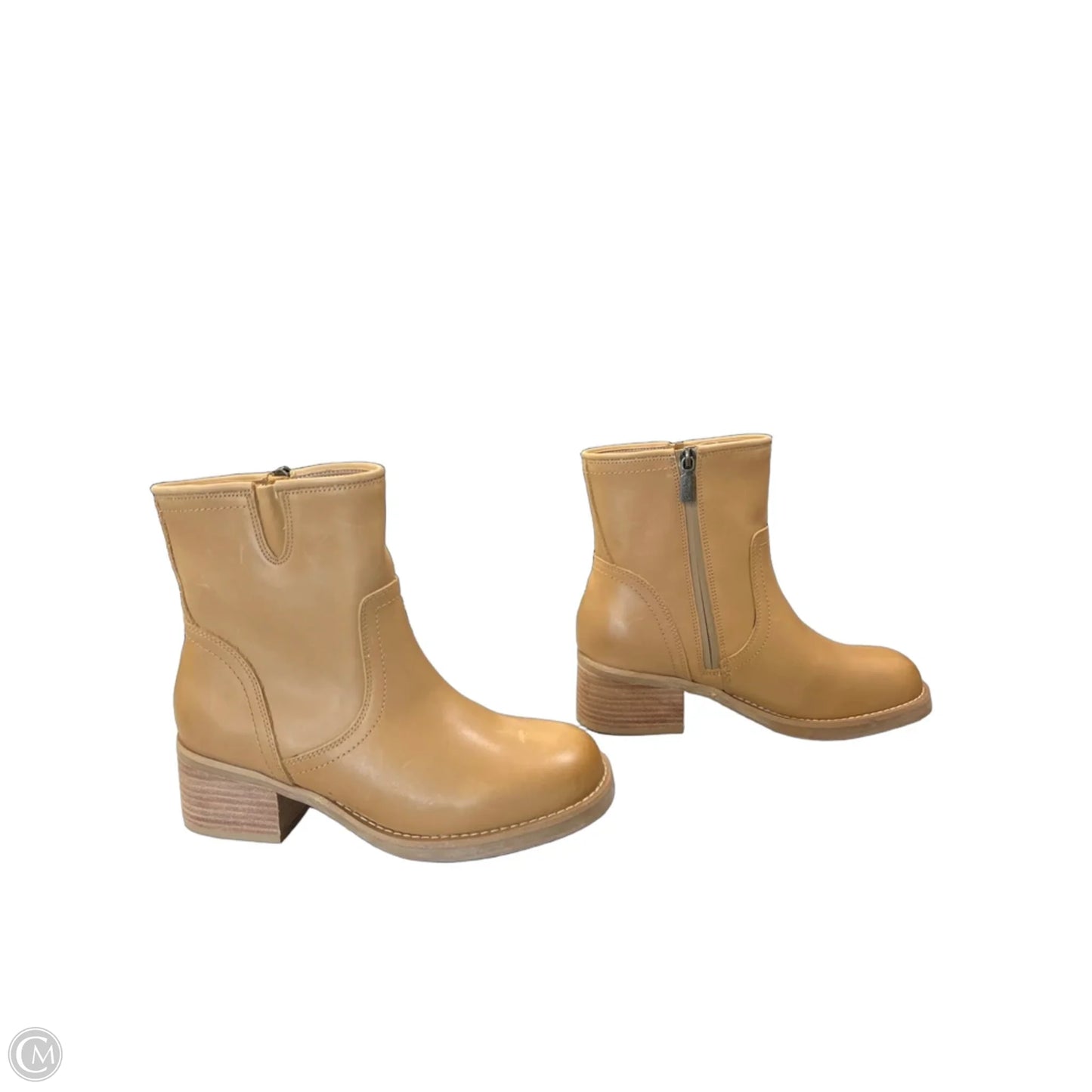 Boots Leather By Blondo In Tan, Size: 8.5