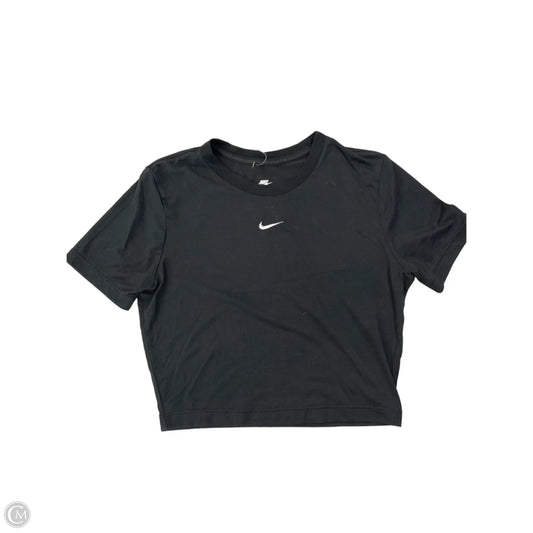 Top Short Sleeve By Nike In Black, Size: S