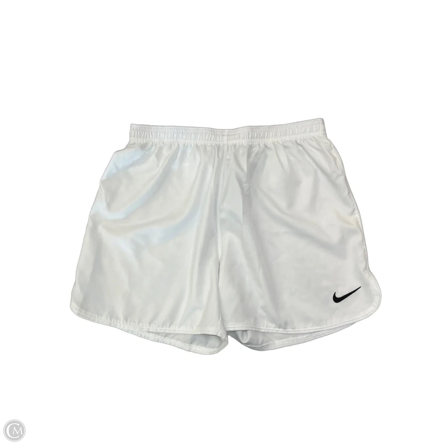 Athletic Shorts By Nike In White, Size: M