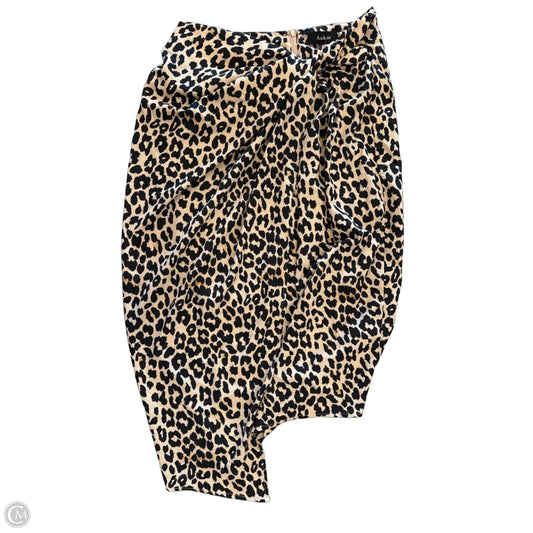 Skirt Midi By Aakaa In Animal Print, Size: L