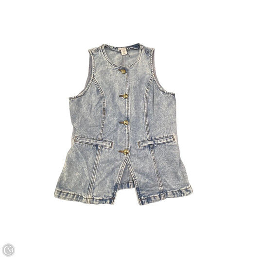 Vest Other By Sincerely Jules In Blue, Size: M