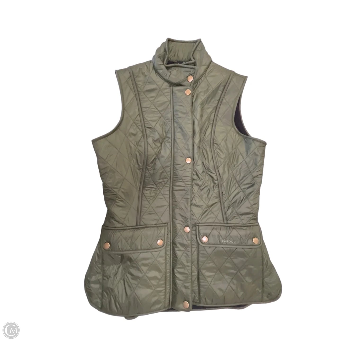 Vest Puffer & Quilted By Barbour In Green, Size: S