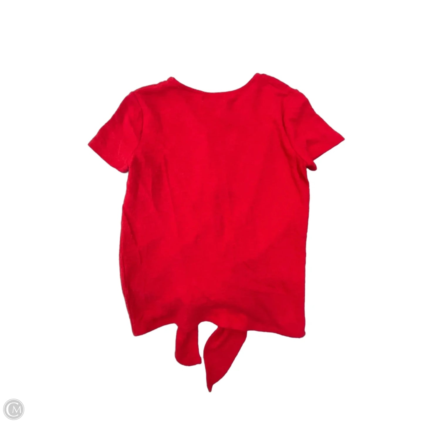 Top Short Sleeve By Madewell In Red, Size: S
