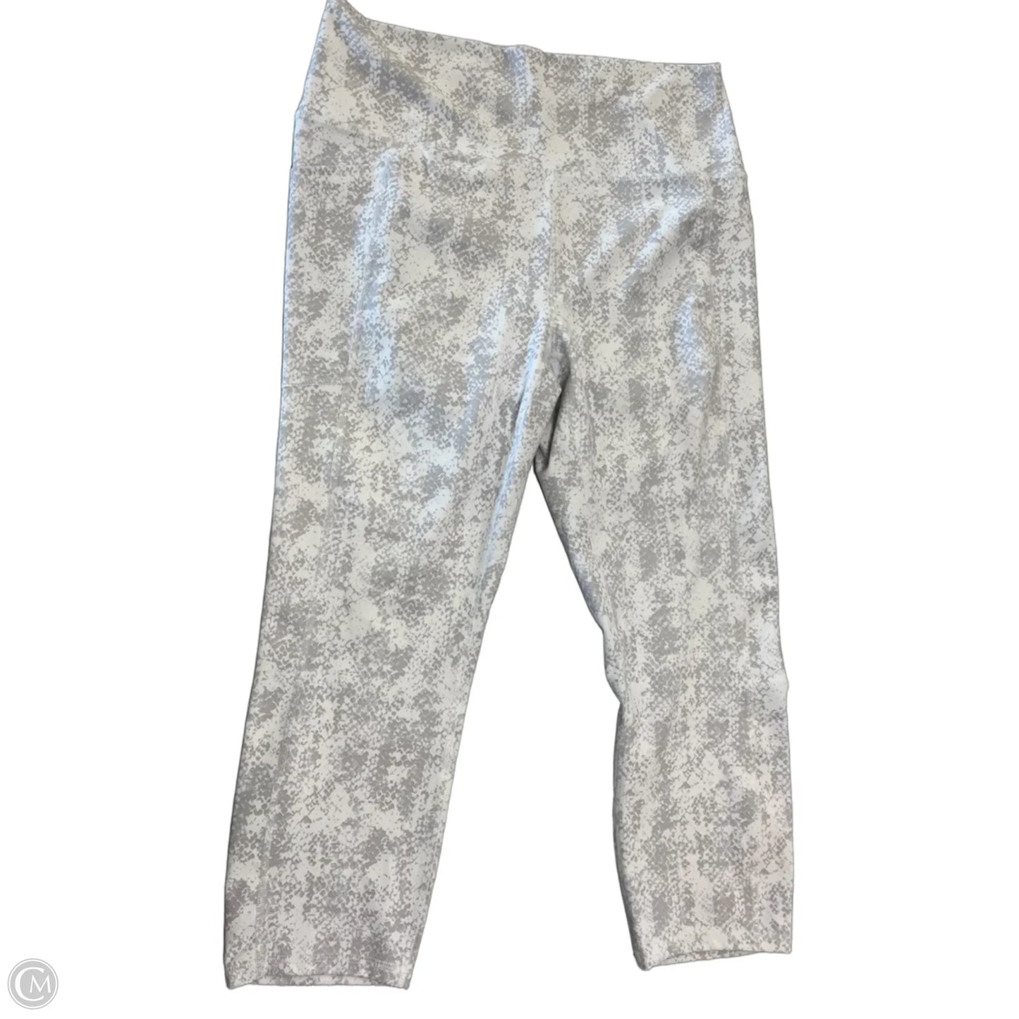 Athletic Leggings By Rbx In White, Size: Xl