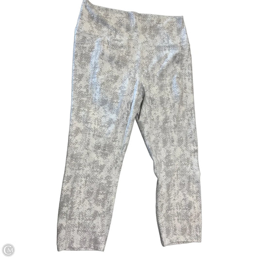 Athletic Leggings By Rbx In White, Size: Xl