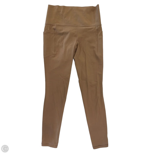 Athletic Pants By Athleta In Brown, Size: S