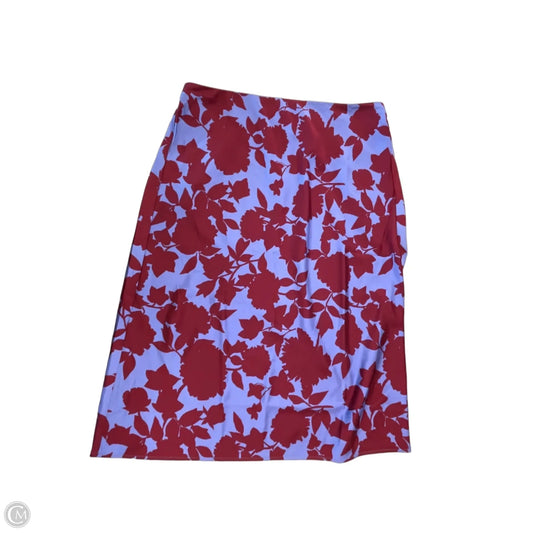 Skirt Midi By J. Crew In Purple, Size: Xl