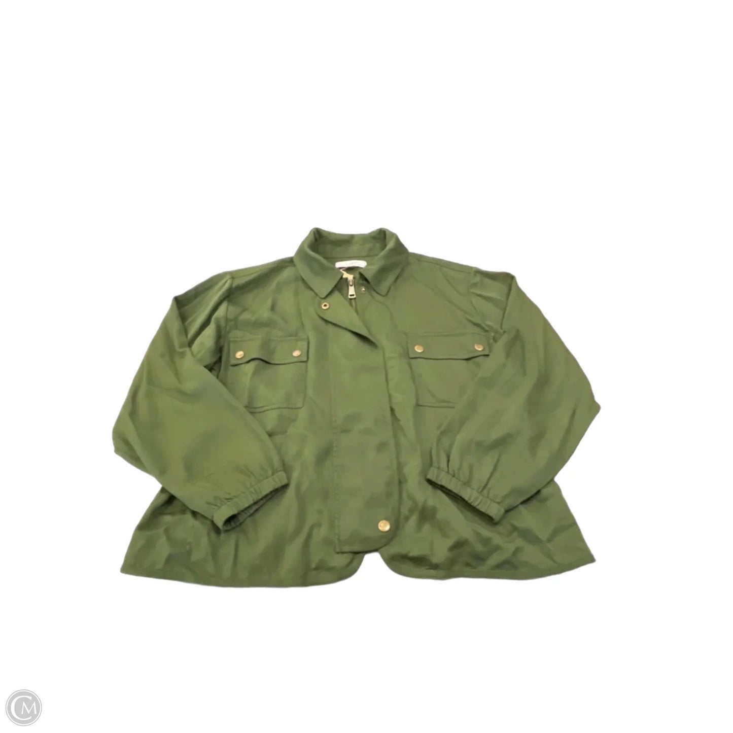 Jacket Utility By Loft In Green, Size: Xlp