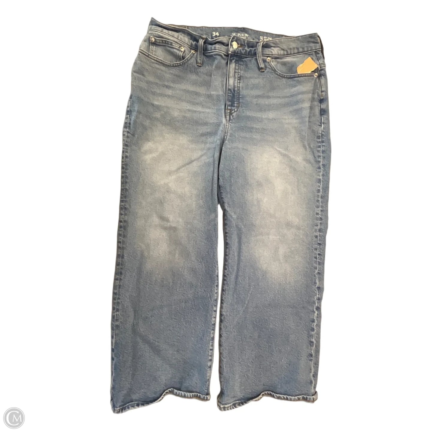 Jeans Straight By J. Crew In Blue, Size: 18