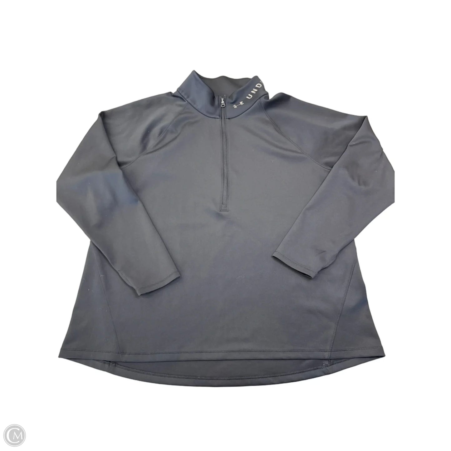 Athletic Sweatshirt Collar By Under Armour In Black, Size: 2x