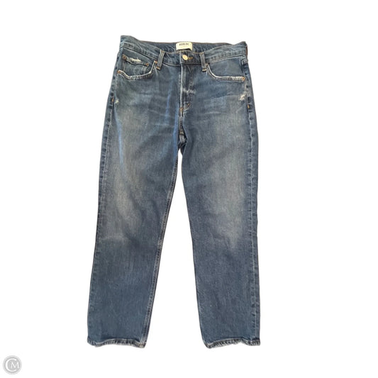 Jeans Boot Cut By Agolde In Blue Denim, Size: 28