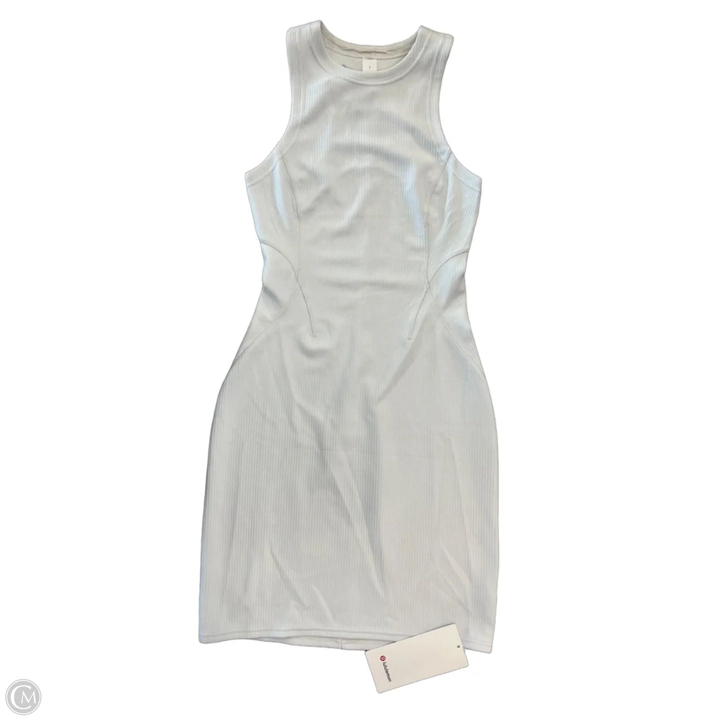 Athletic Dress By Lululemon In White, Size: XS