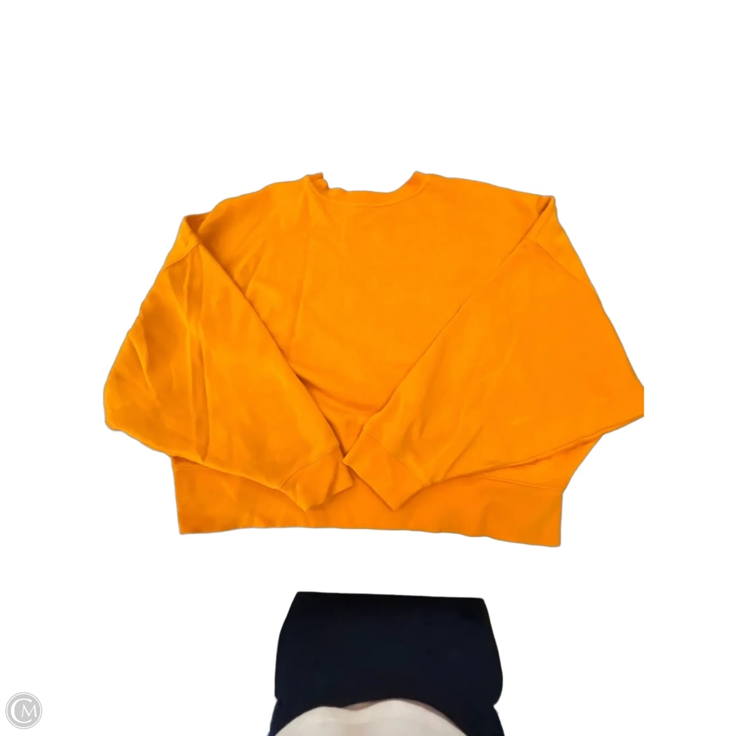 Sweatshirt Collar By Adidas In Orange, Size: Xl