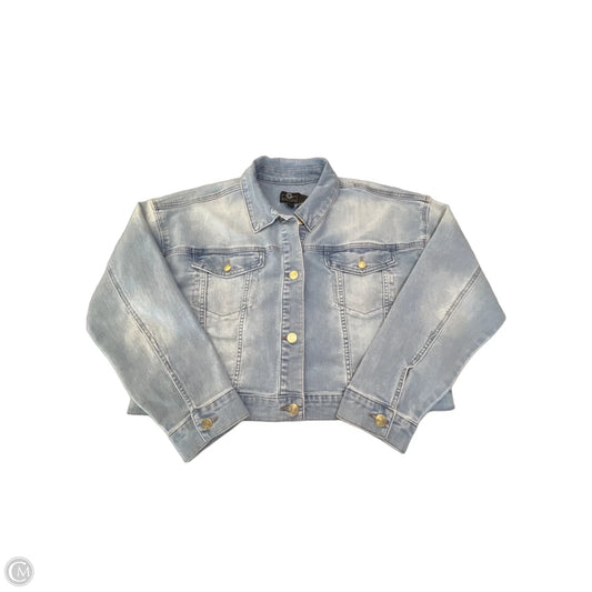 Jacket Denim By G By Giuliana In Blue Denim, Size: L