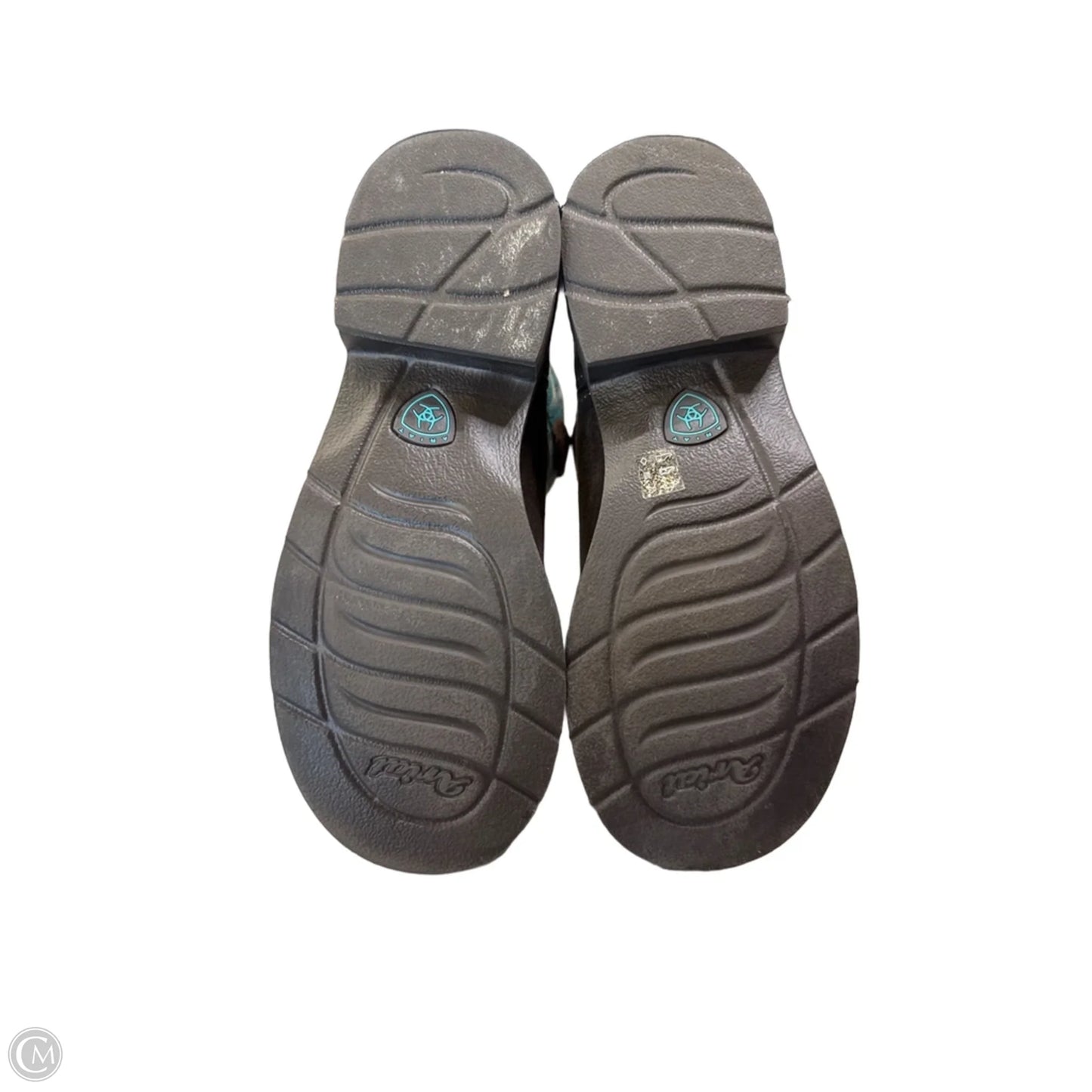 Boots Western By Ariat In Teal, Size: 7
